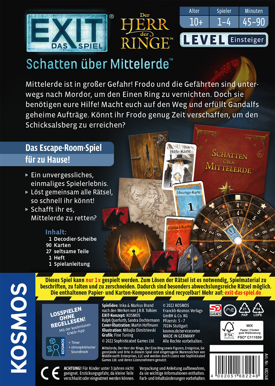 EXIT® - Das Spiel: Schatten über Mittelerde™