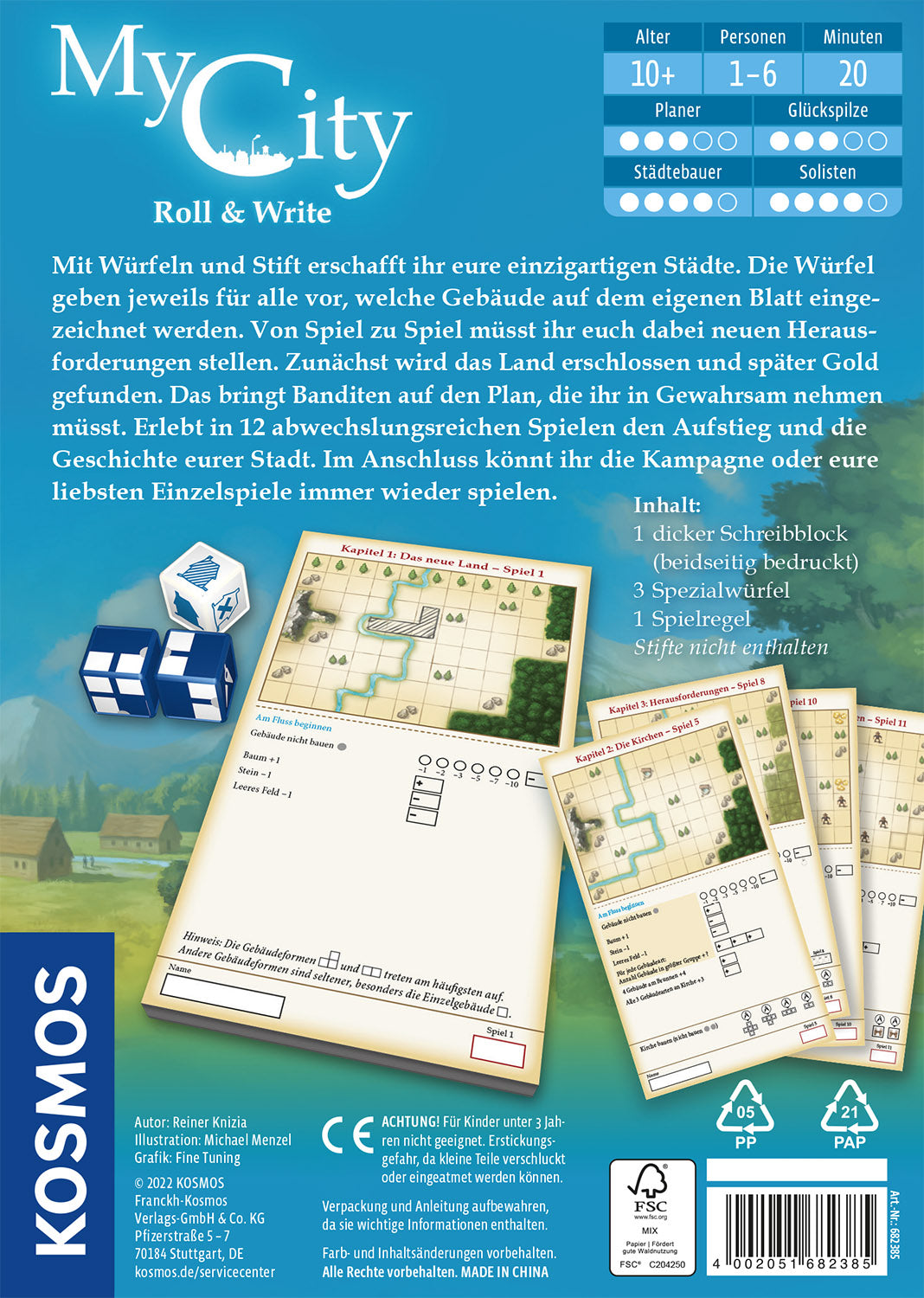 My City Roll & Write