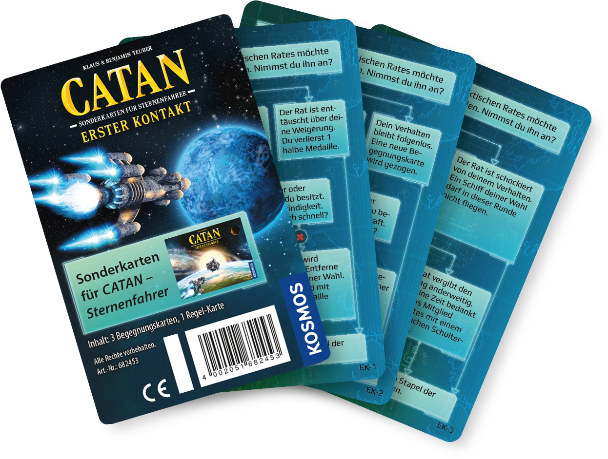CATAN - Begegnungskarten für Sternenfahrer - Erster Kontakt