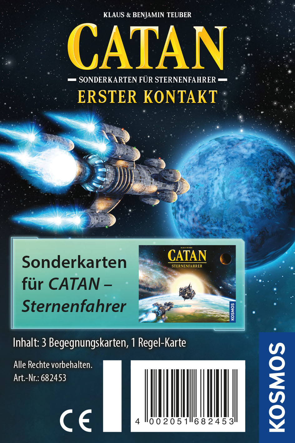 CATAN - Begegnungskarten für Sternenfahrer - Erster Kontakt