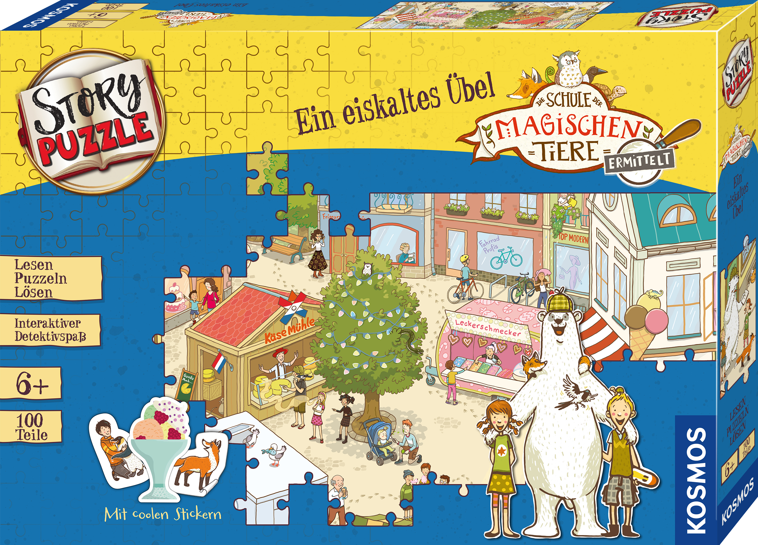 Story-Puzzle: Die Schule der magischen Tiere ermittelt