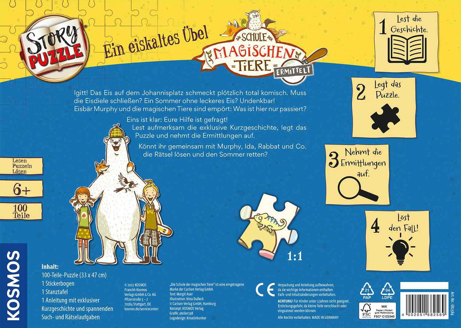 Story Puzzle: The School of Magical Animals Investigates