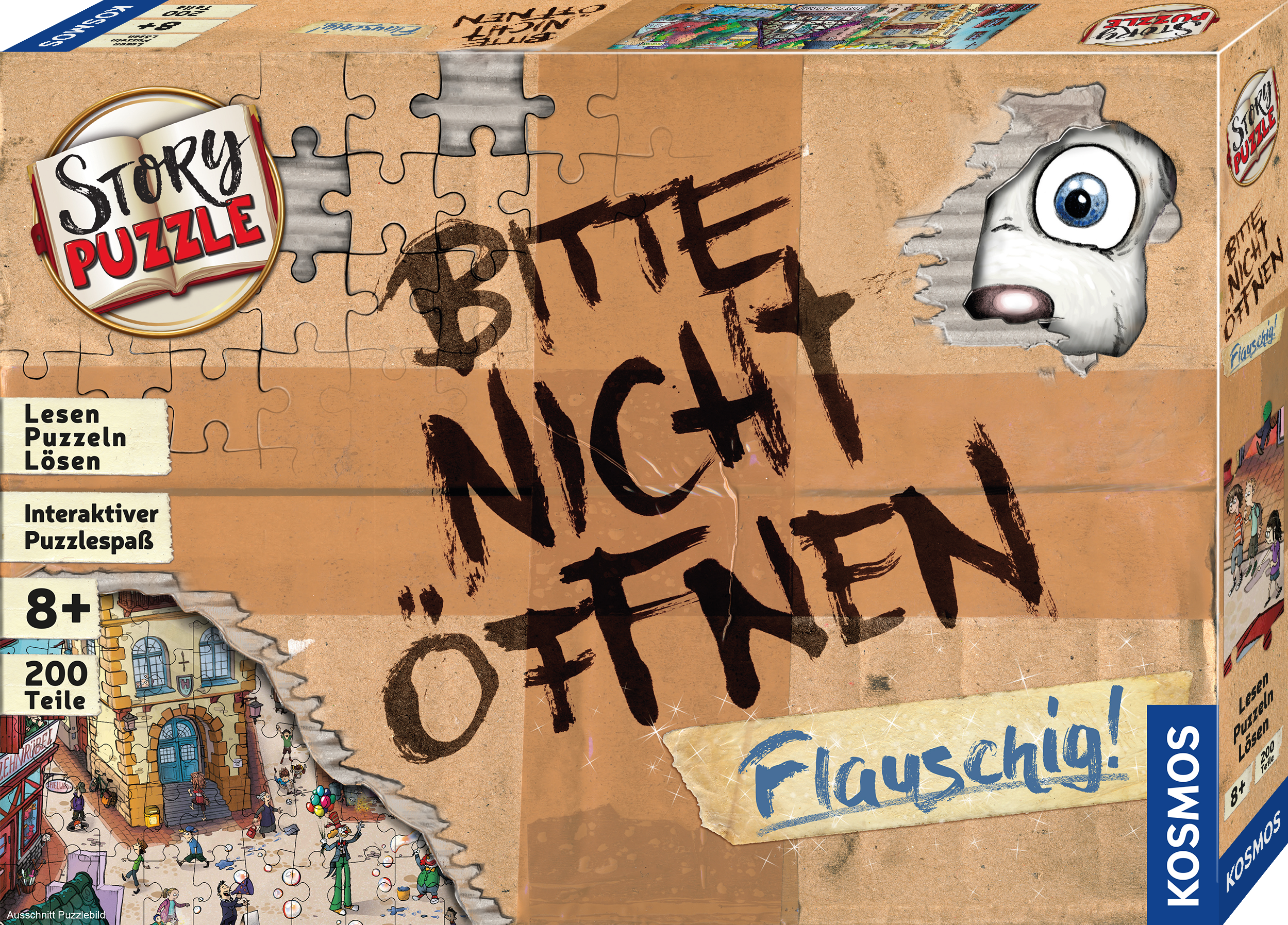 Story-Puzzle: Bitte nicht öffnen - Flauschig!