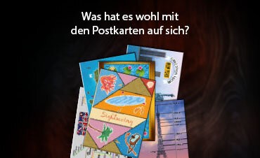 Was hat es wohl mit den Postkarten auf sich?