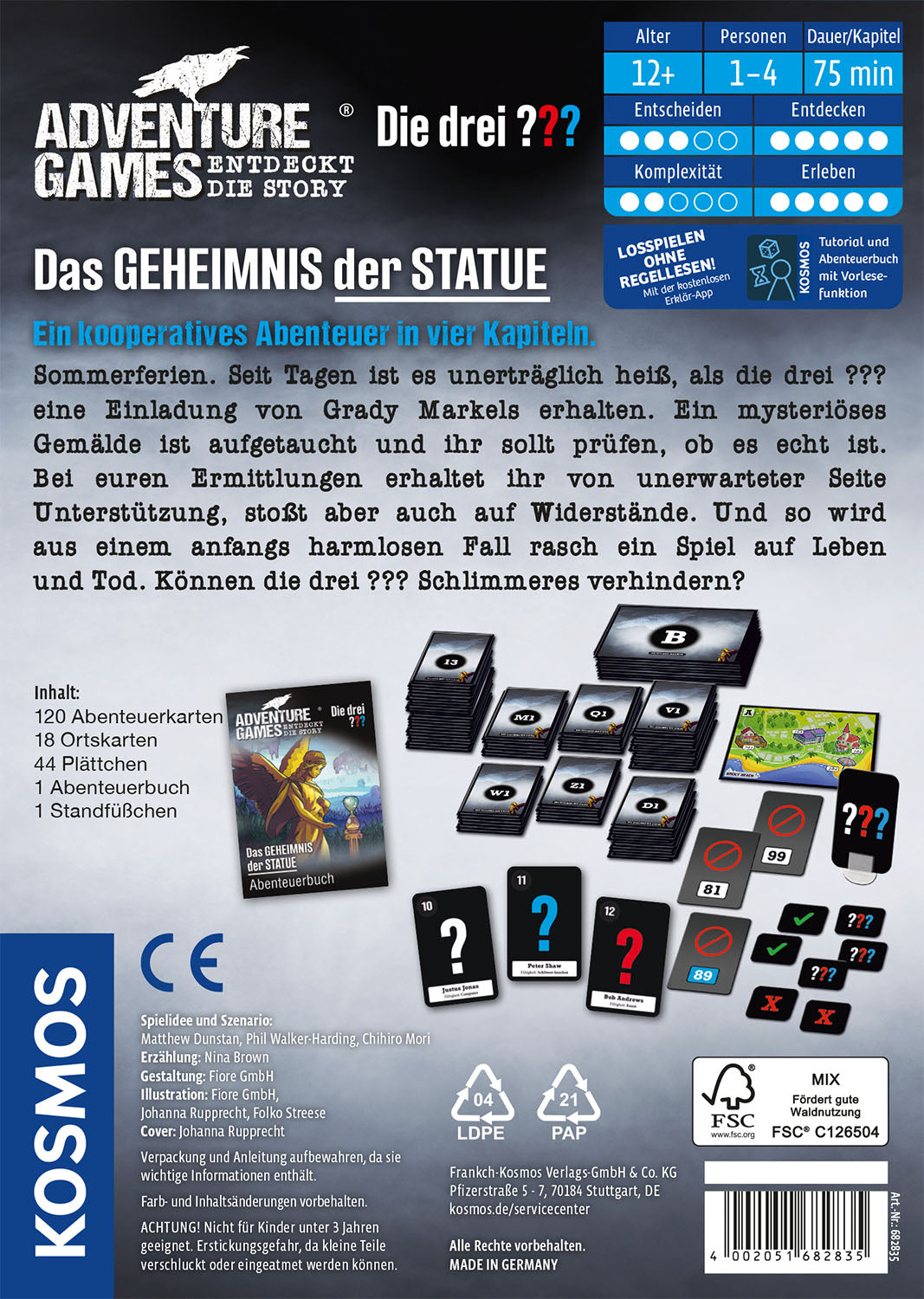 Adventure Games - The Three ??? - The Secret of the Statue