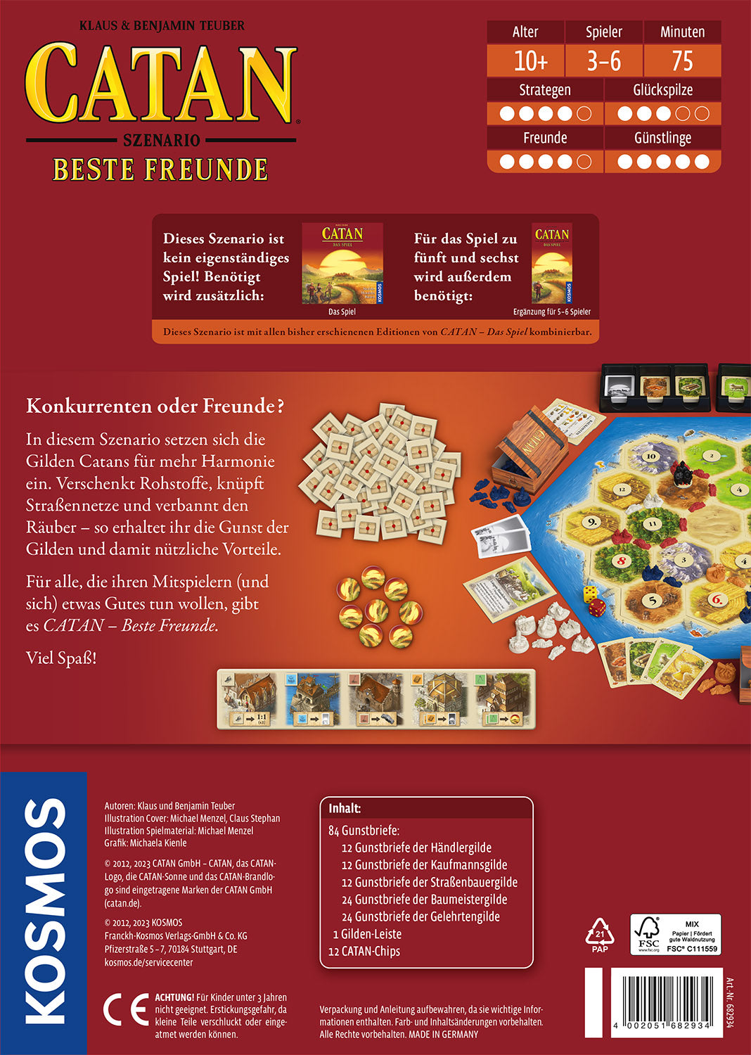CATAN - Szenario - Beste Freunde