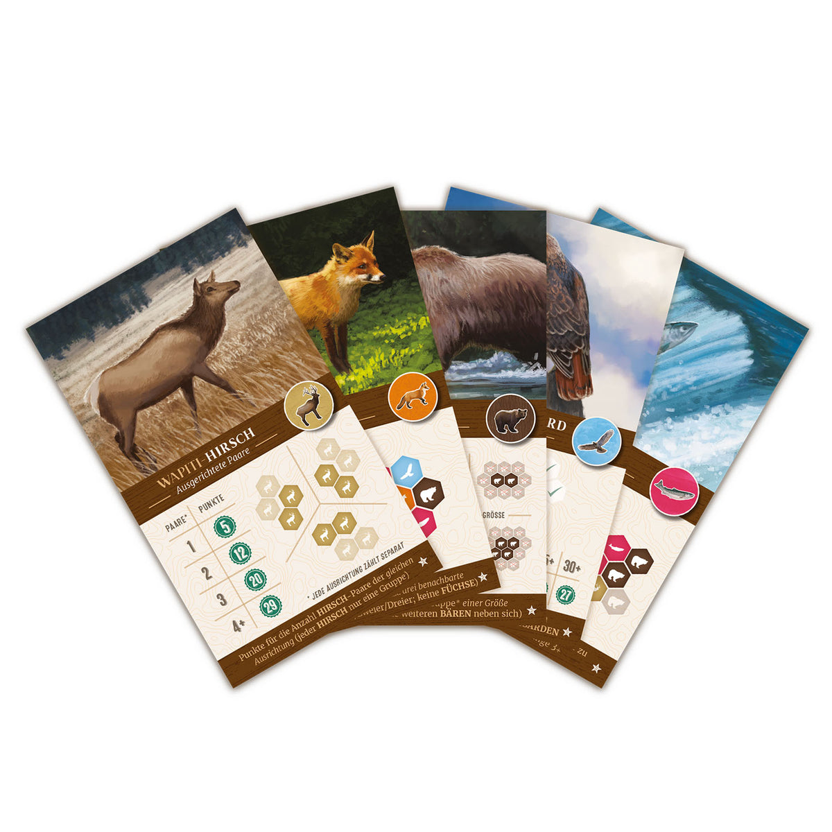 Cascadia – Im Herzen der Natur – Promokarten