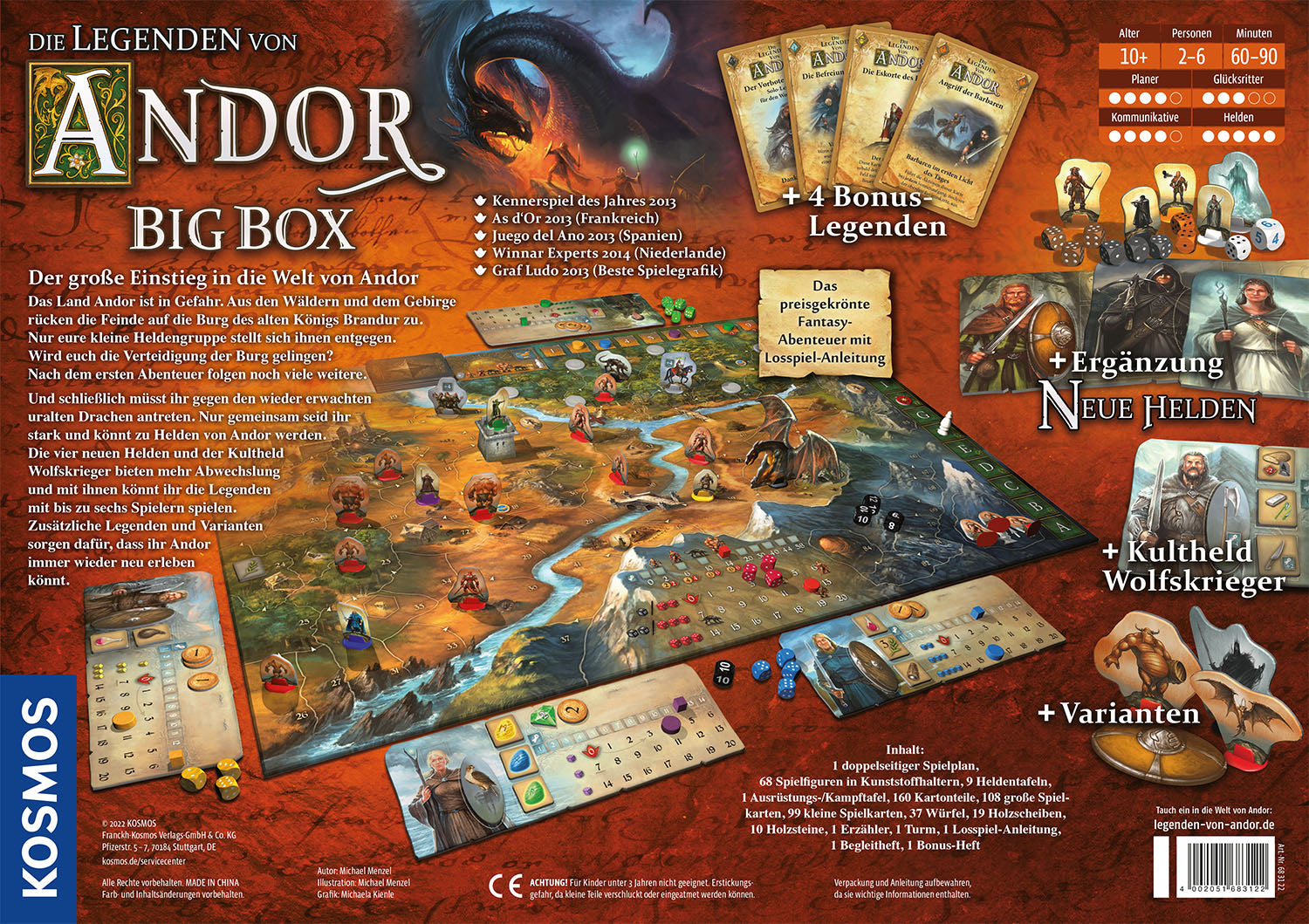Legends of Andor - Big Box