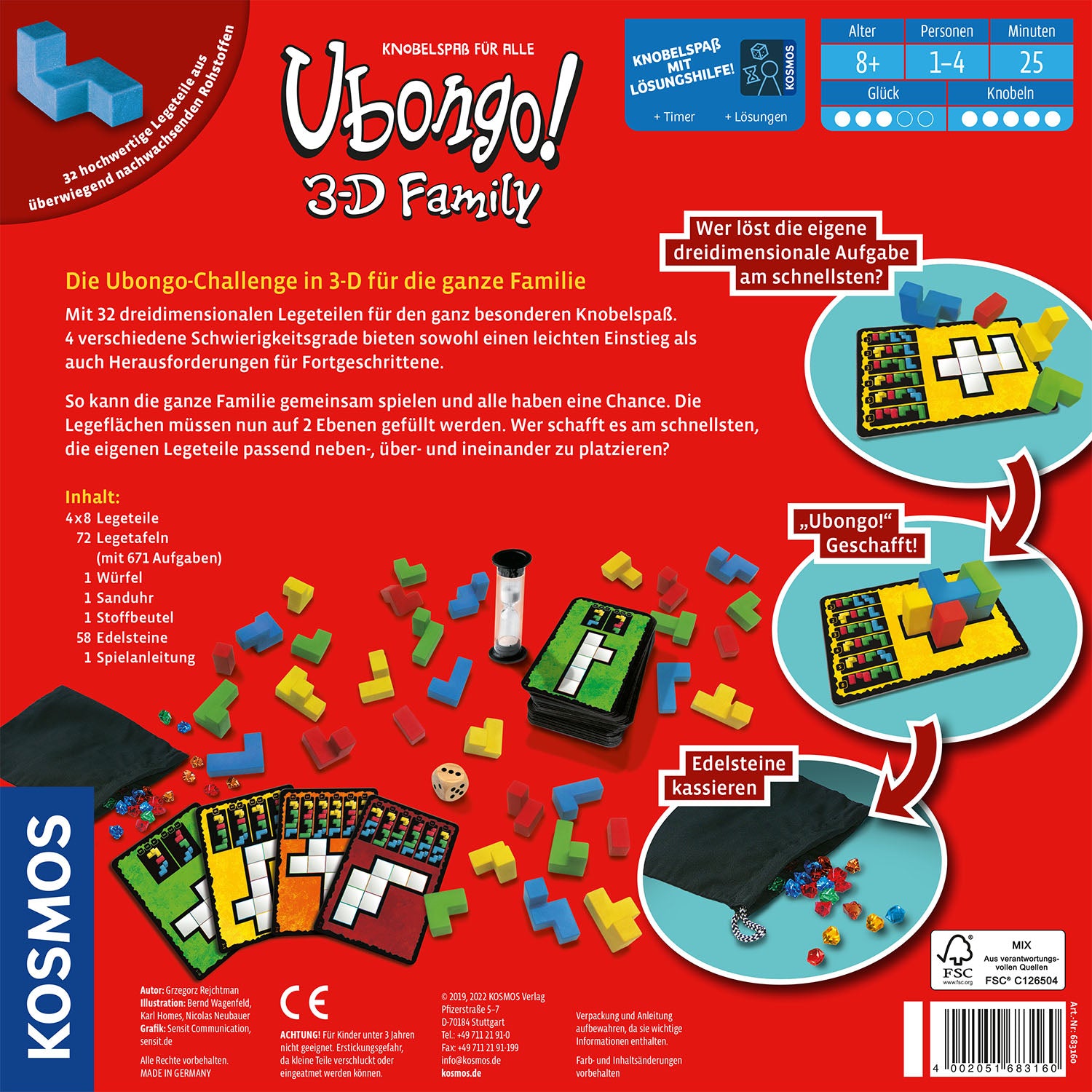 Ubongo 3-D Family