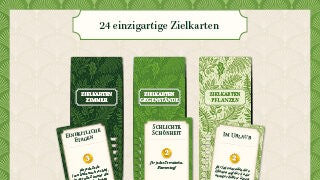 24 einzigartige Zielkarten