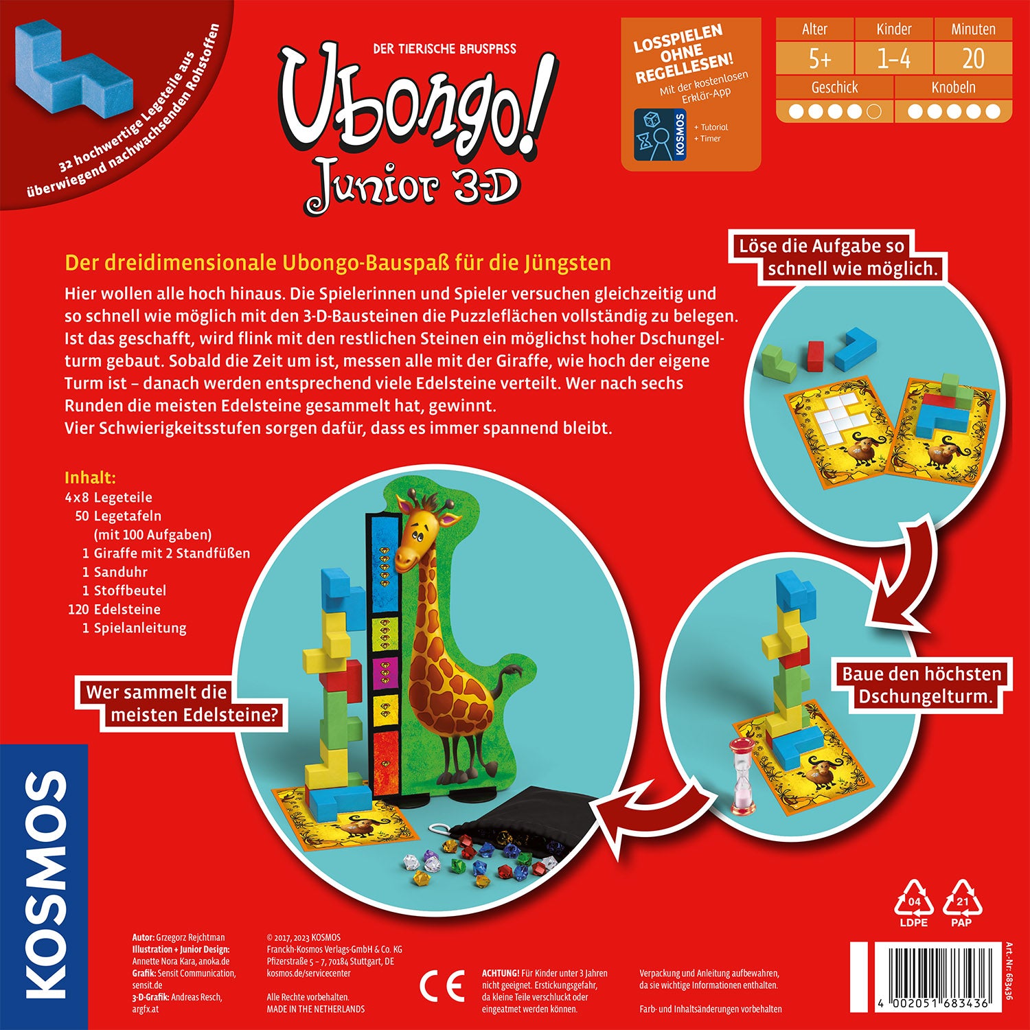 Ubongo Junior 3-D