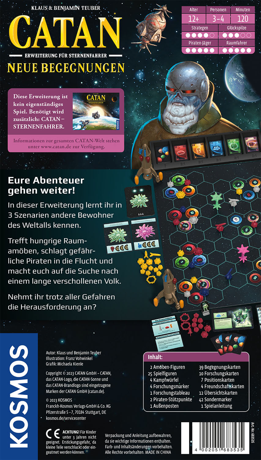 CATAN - Sternenfahrer Erweiterung - Neue Begegnungen