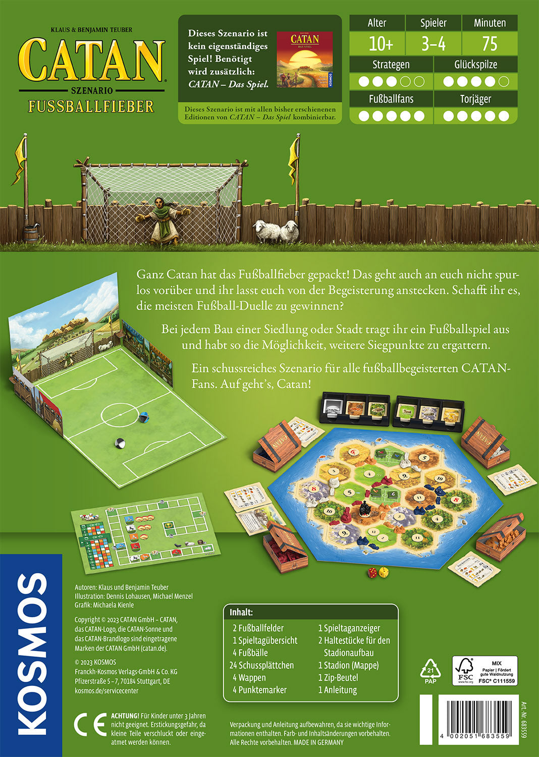 CATAN - Szenario - Fußballfieber