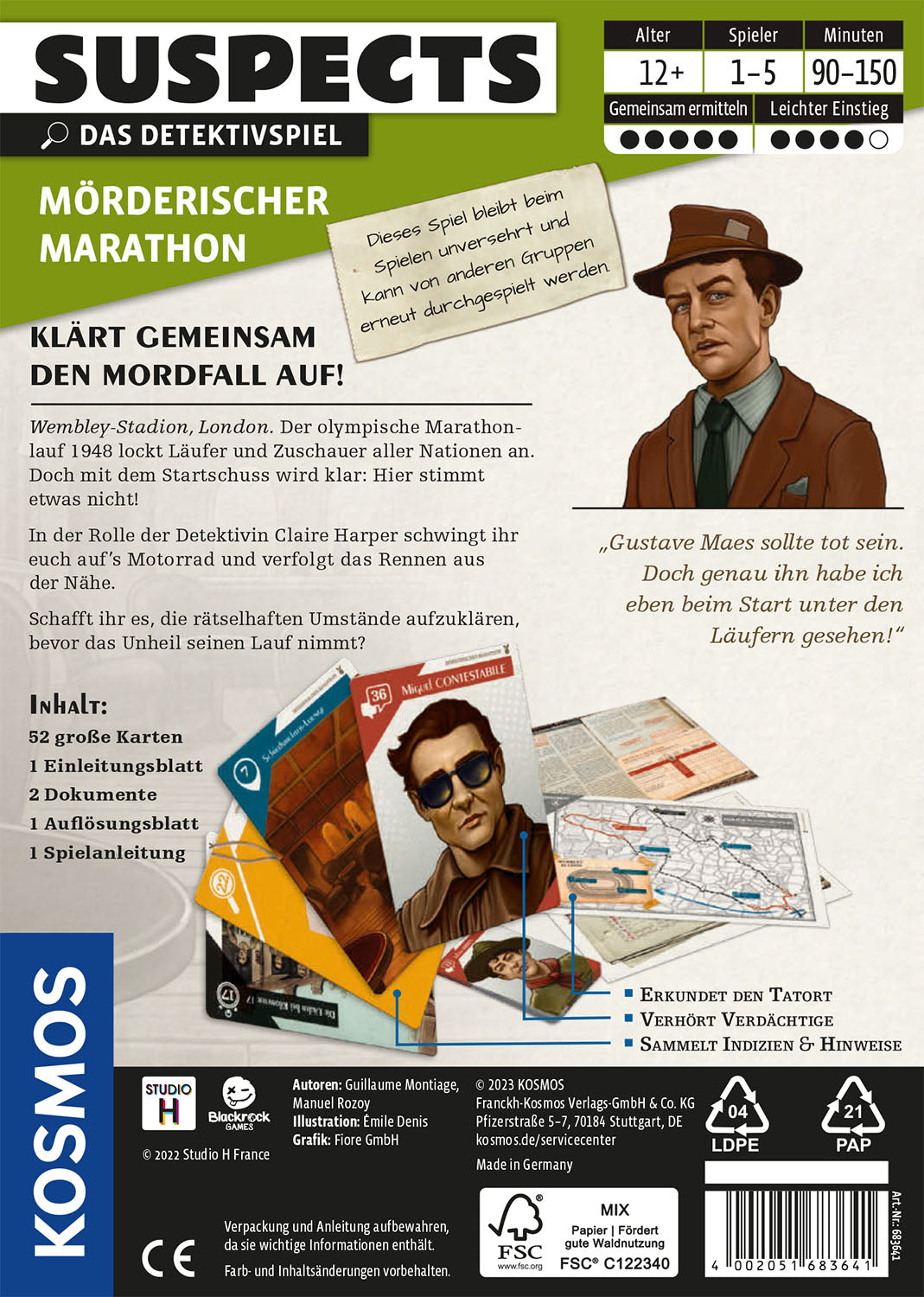 Suspects: Murderous Marathon