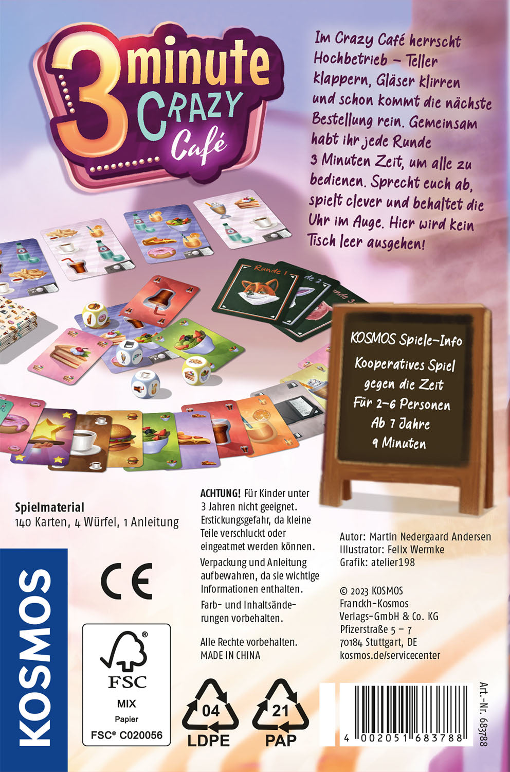 3 minute Crazy Café