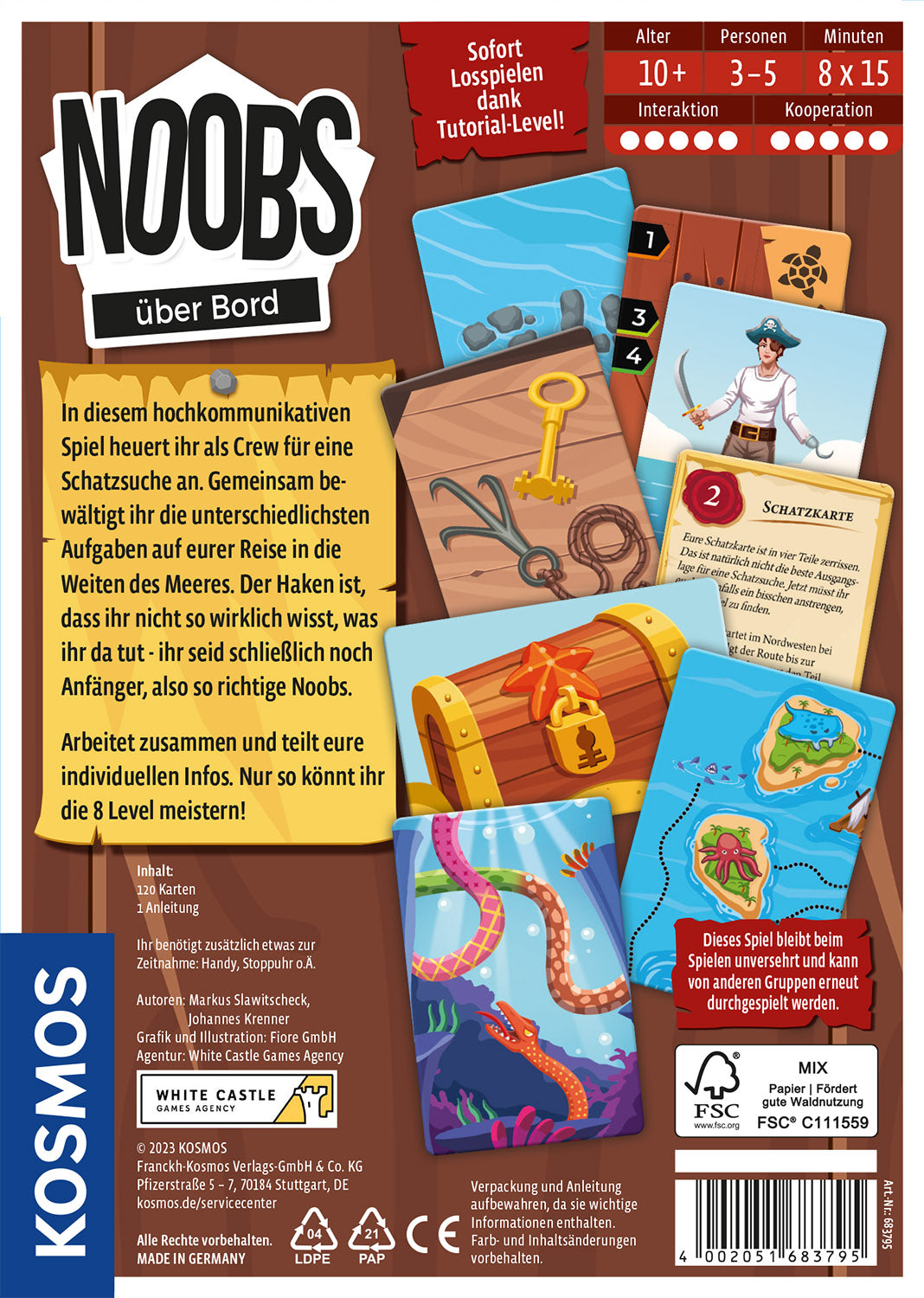 Noobs über Bord