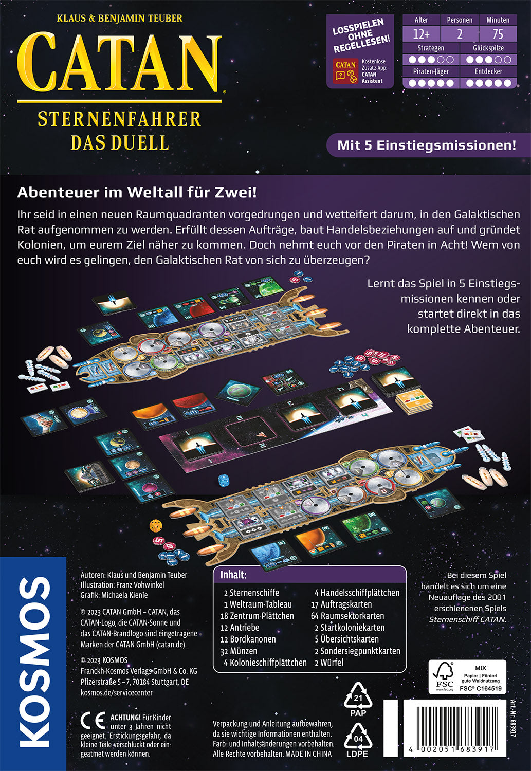 CATAN - Starfarers - The Duel