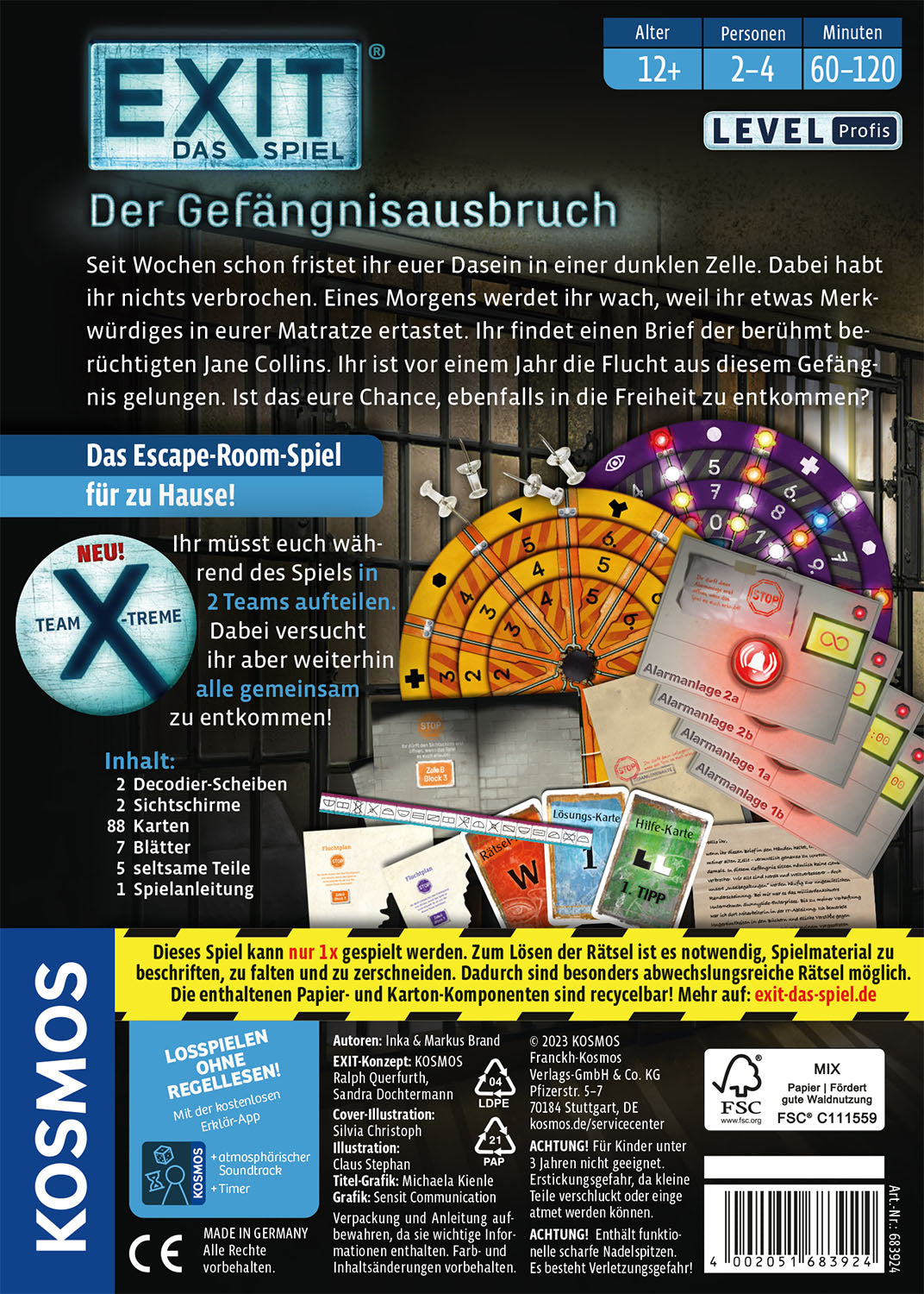 EXIT® - Das Spiel: Der Gefängnisausbruch