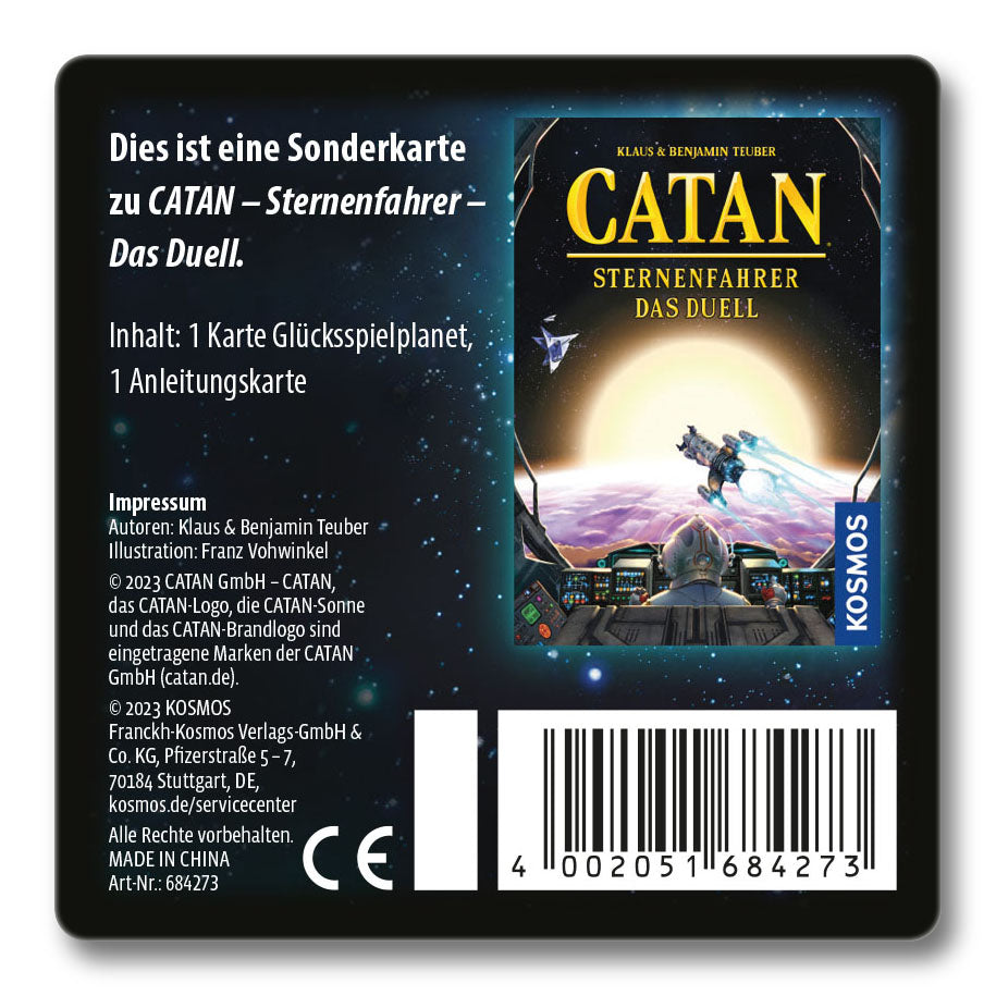 CATAN - Starfarers - The Duel The Gambling Planet