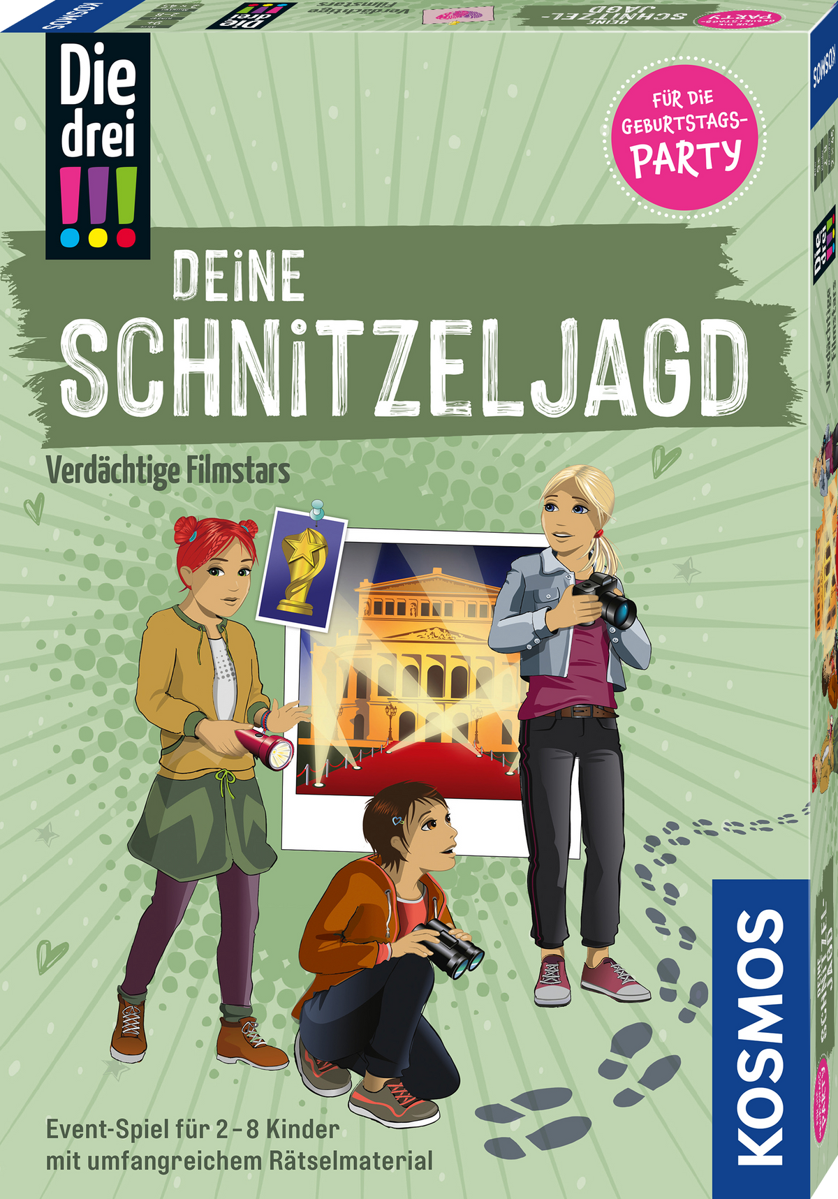 Die drei !!! Rätselparty