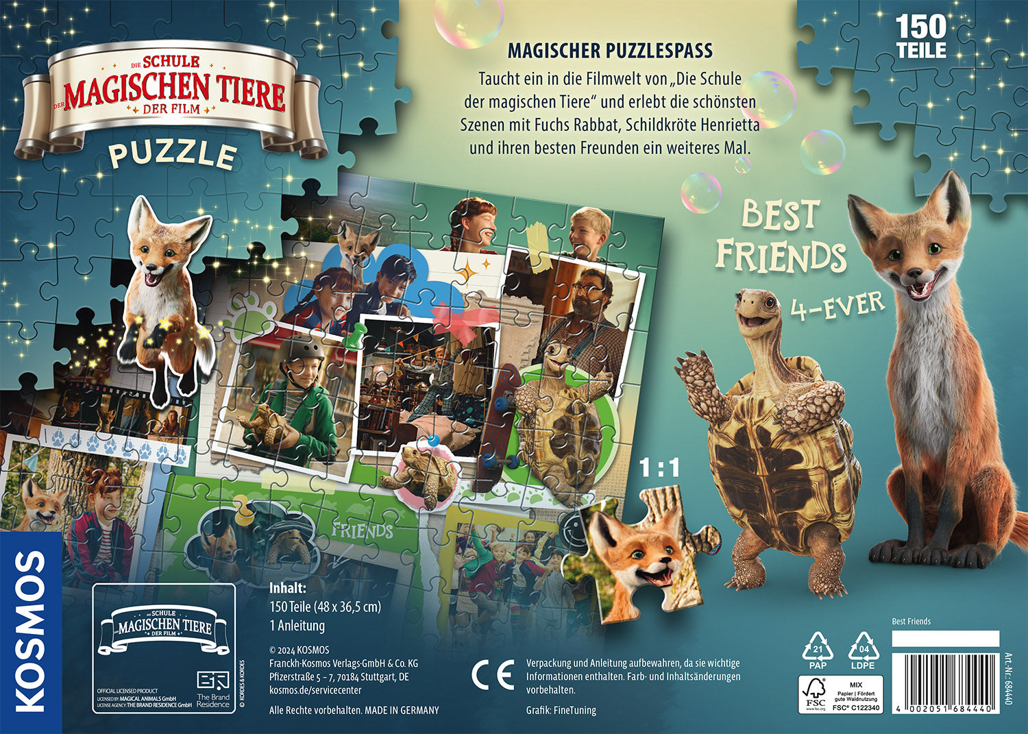Die Schule der magischen Tiere: Puzzle zum Film — Best Friends