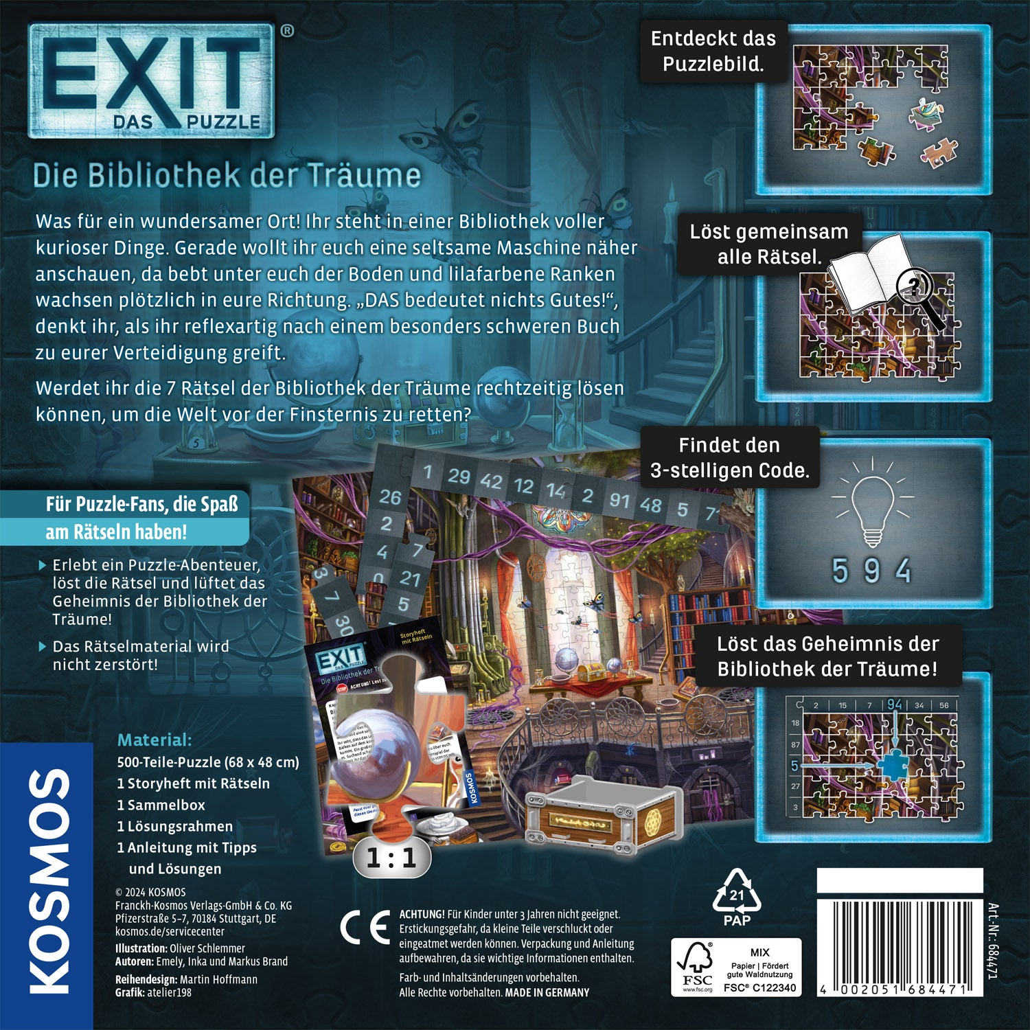 EXIT® – The Puzzle: The Library of Dreams