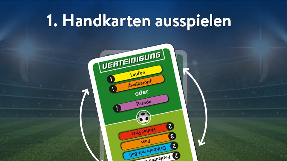 Handkarten ausspielen