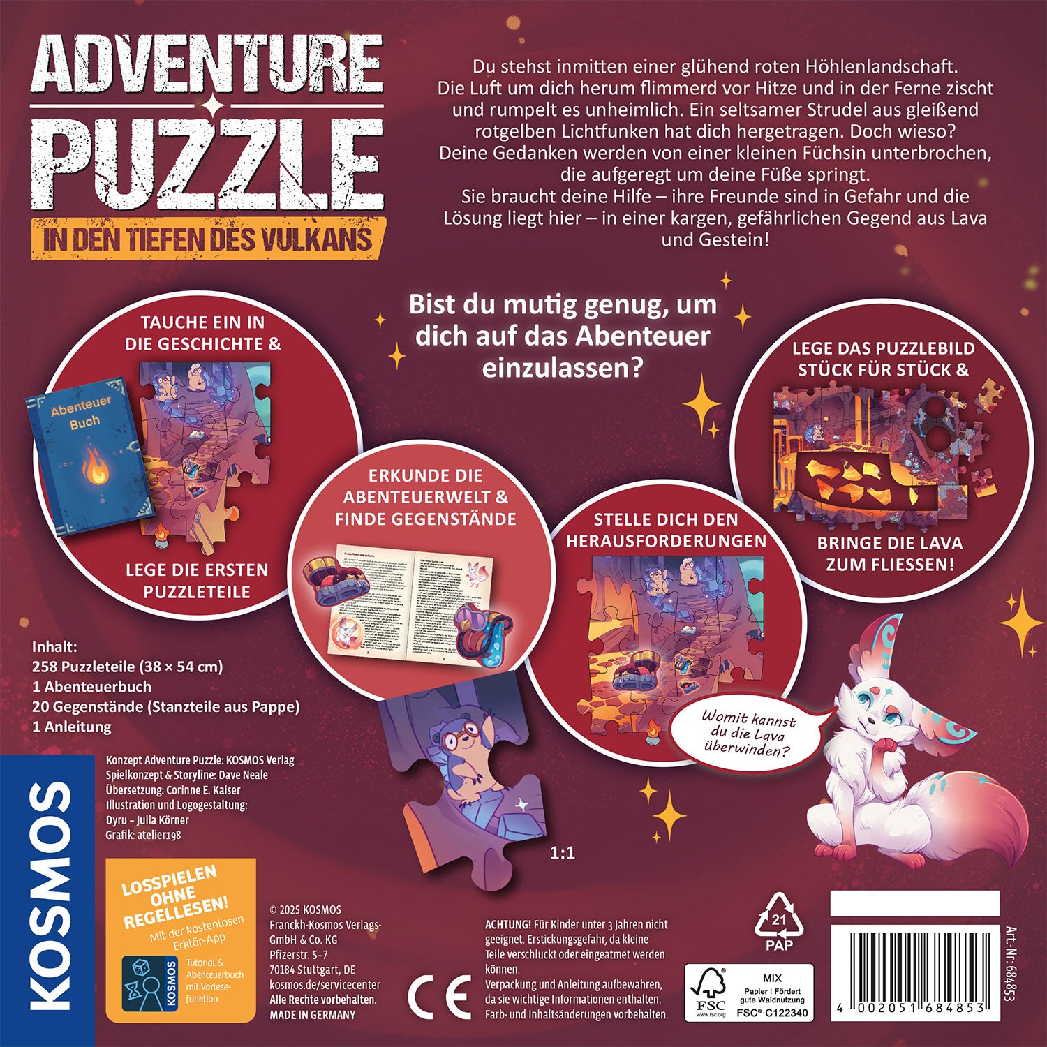 Adventure Puzzle: In the Depths of the Volcano