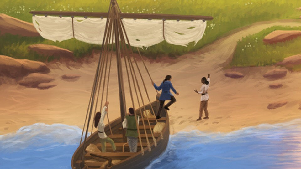 Segelt nach Catan