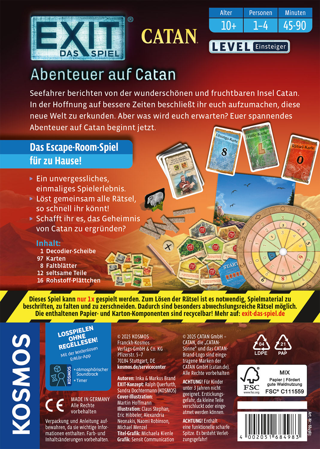 EXIT® - Das Spiel: Abenteuer auf Catan