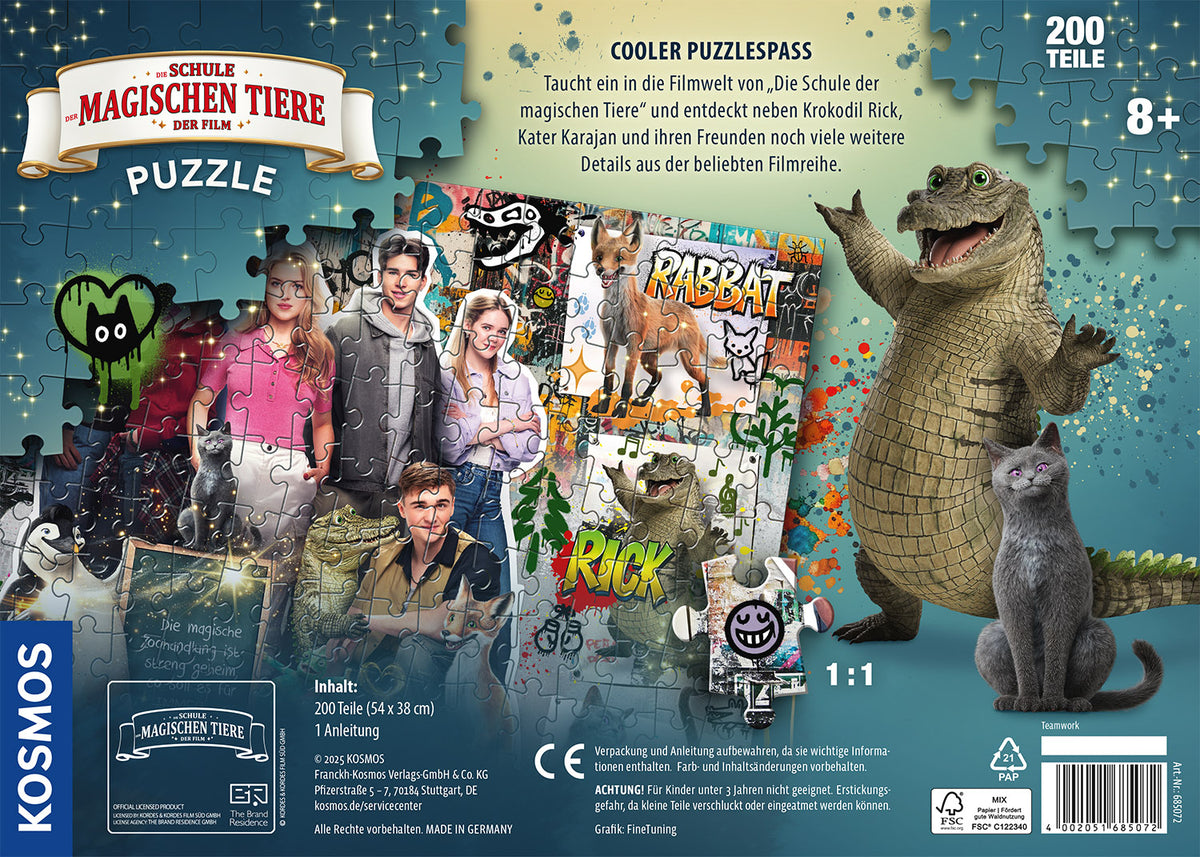 Die Schule der magischen Tiere: Puzzle zum Film — Teamwork