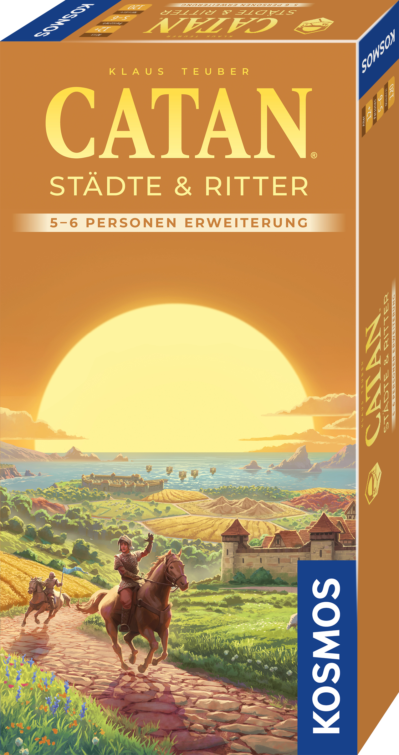CATAN - Cities & Knights - 5-6 Player Extension