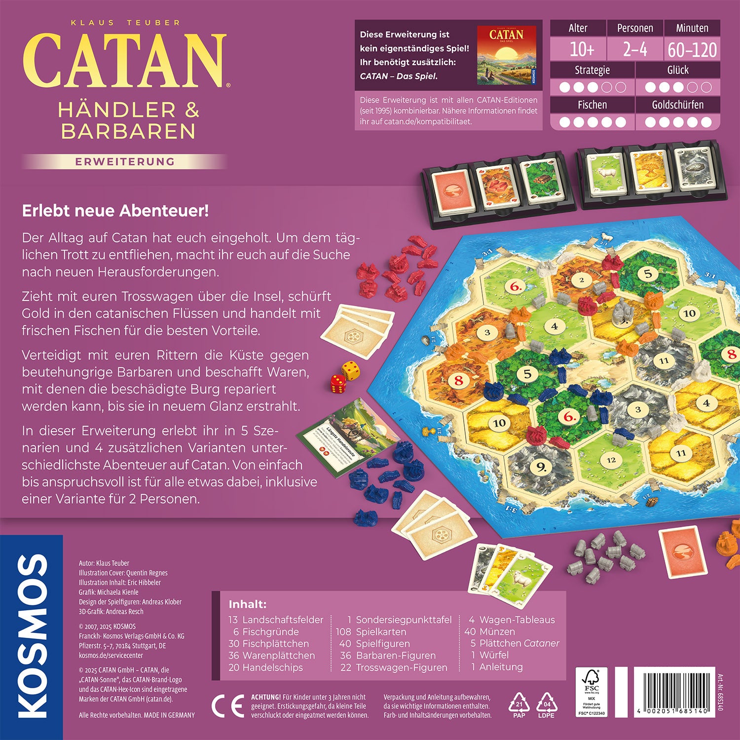 CATAN - Händler & Barbaren - Erweiterung