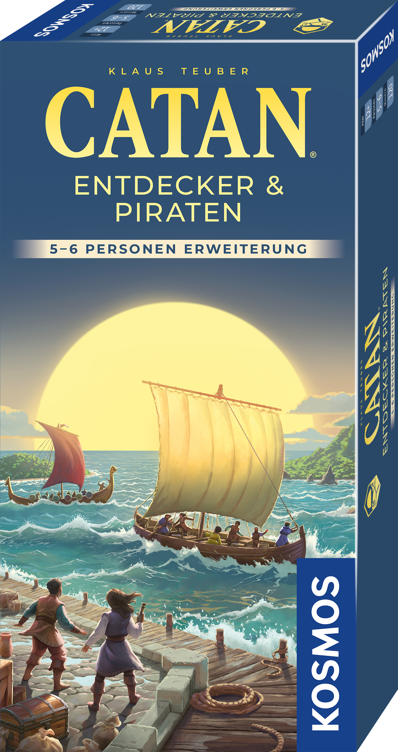 CATAN - Explorers & Pirates - 5-6 Player Extension