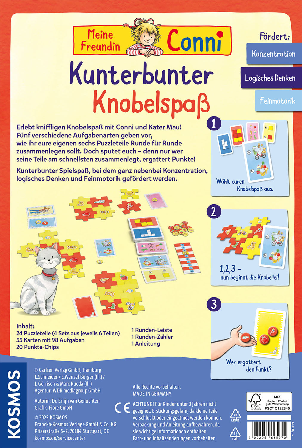 Meine Freundin Conni - Kunterbunter Knobelspaß
