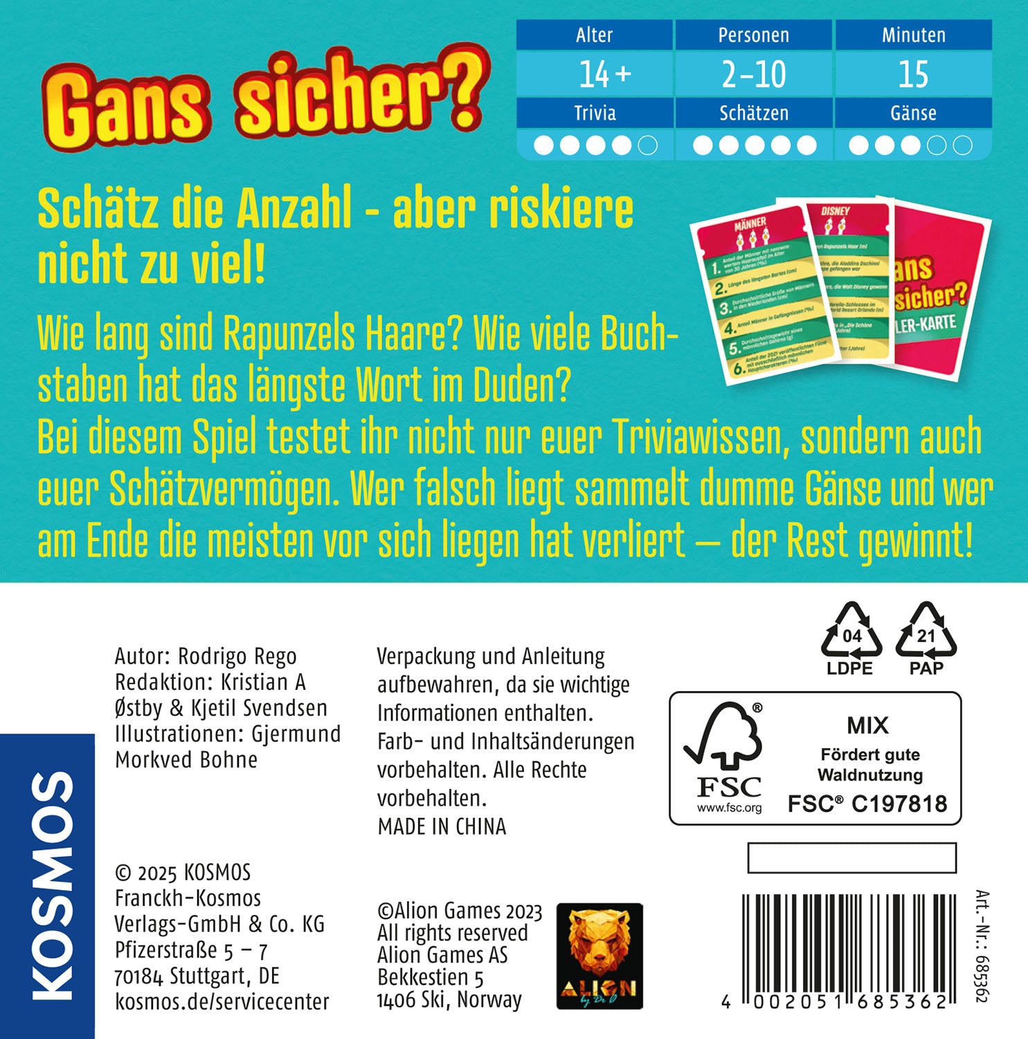 Gans sicher?