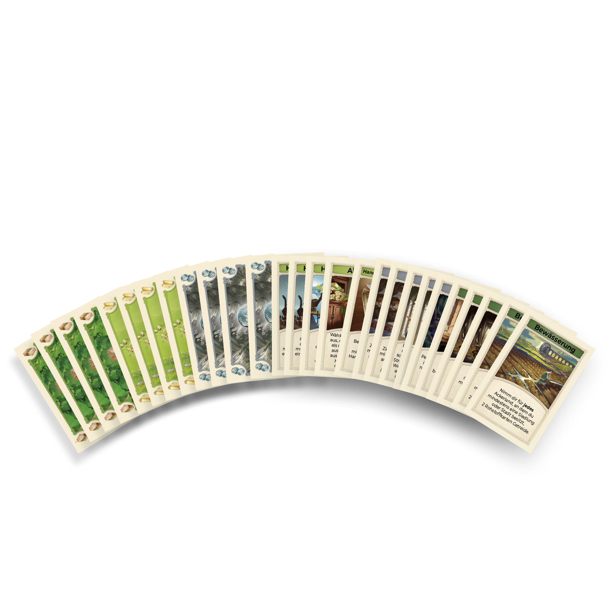 CATAN - Städte & Ritter - Karten - Zubehör