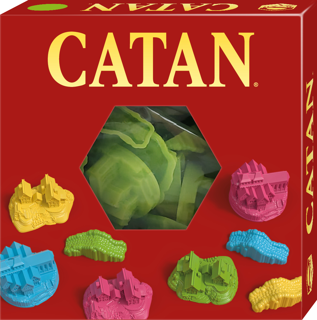 CATAN - The Game - Game Pieces Light Green - Accessories