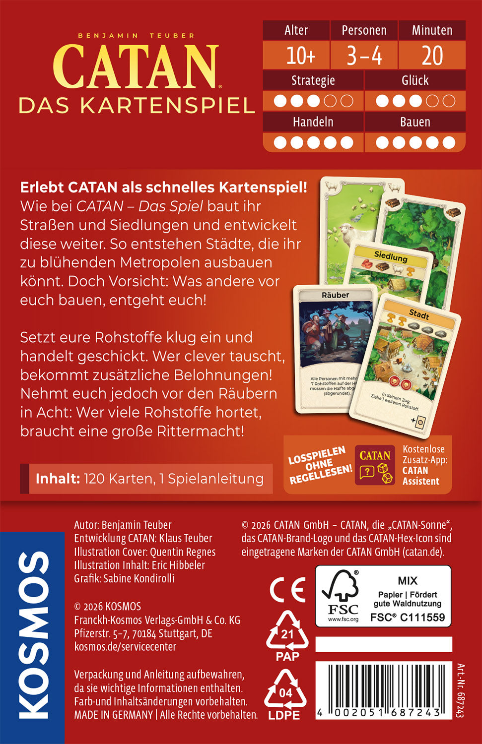 CATAN - Das Kartenspiel