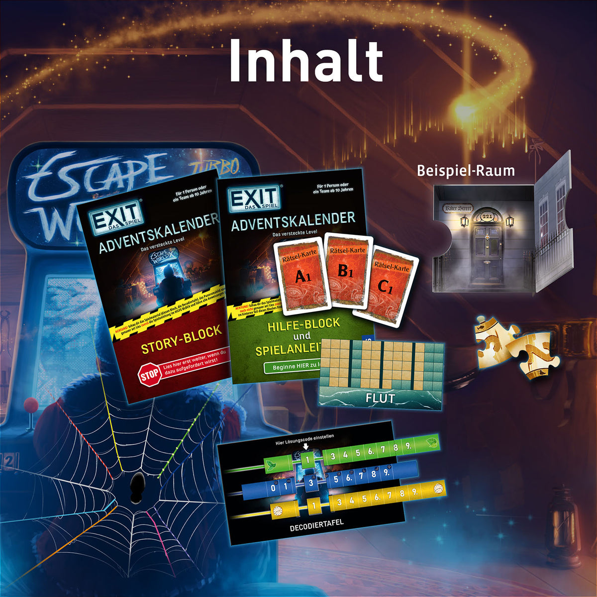 EXIT® - Das Spiel - Adventskalender: Das versteckte Level