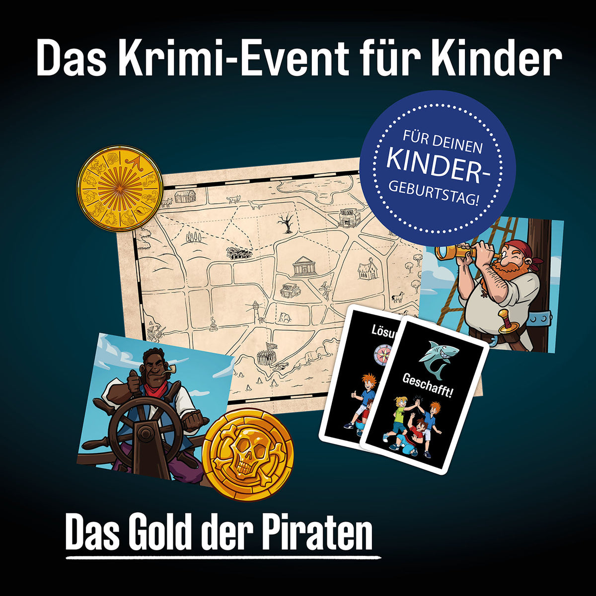 Die drei ??? Kids: Deine Schnitzeljagd - Das Gold der Piraten