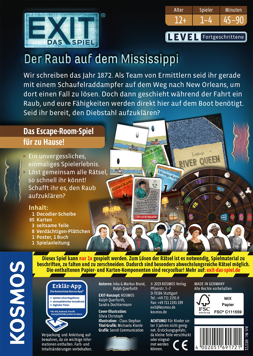 EXIT® - Das Spiel: Der Raub auf dem Mississippi