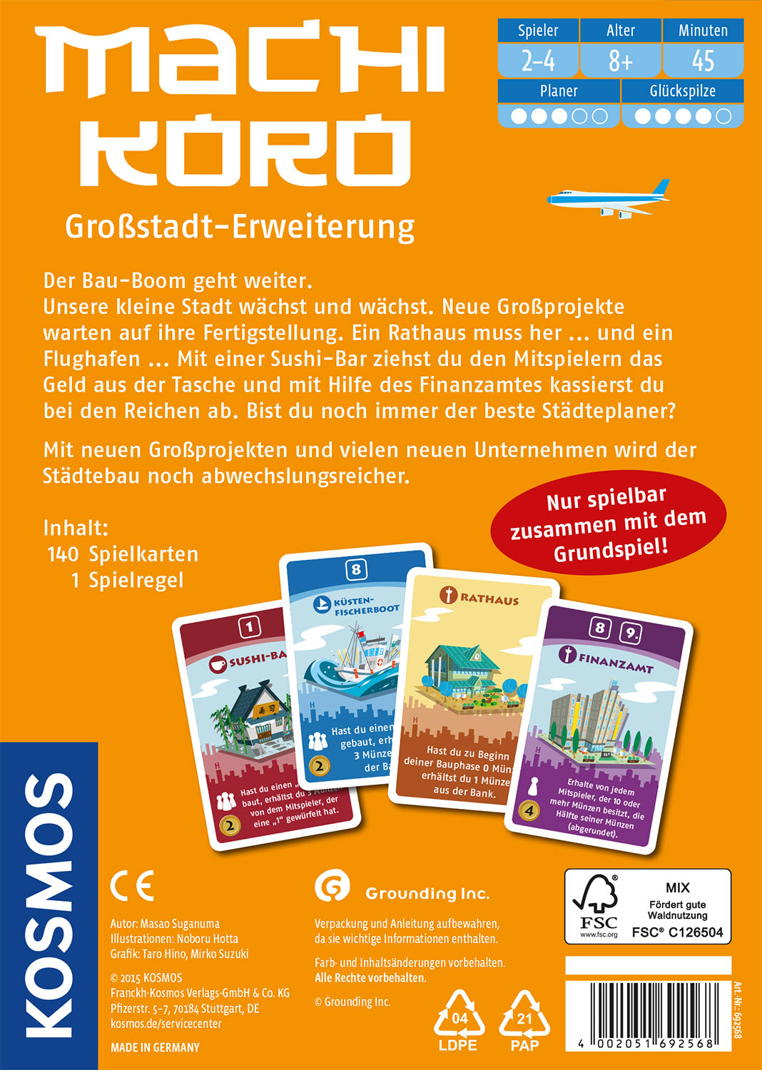 Machi Koro - Millionaire's Row Expansion