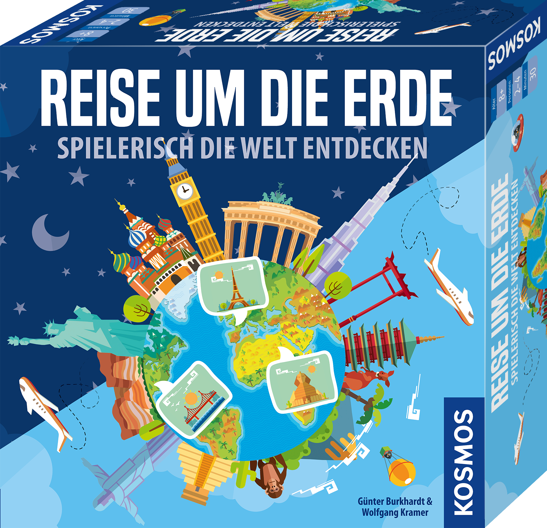 Reise um die Erde