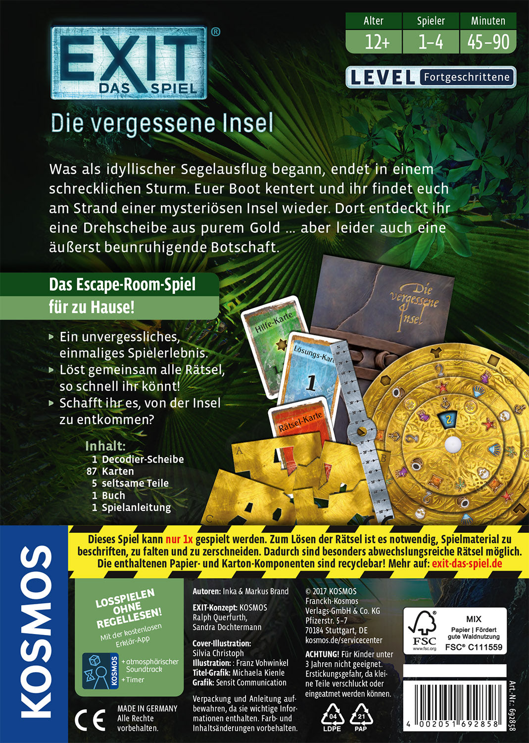 EXIT® - The Game: The Forgotten Island