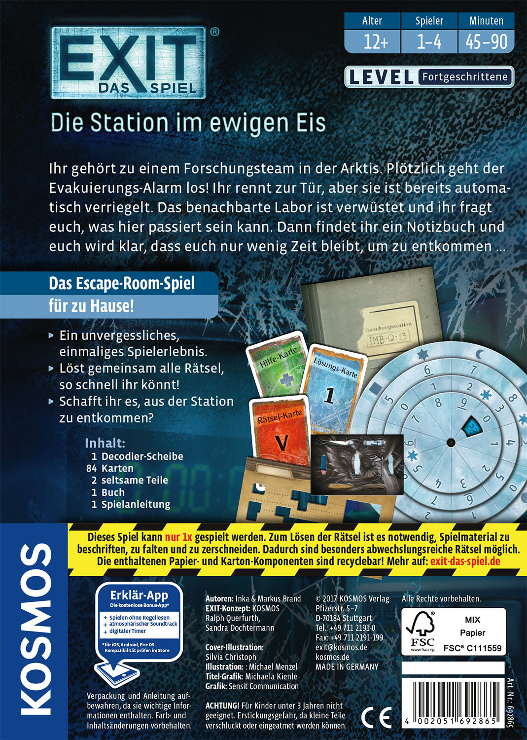 EXIT® - Das Spiel: Die Station im ewigen Eis