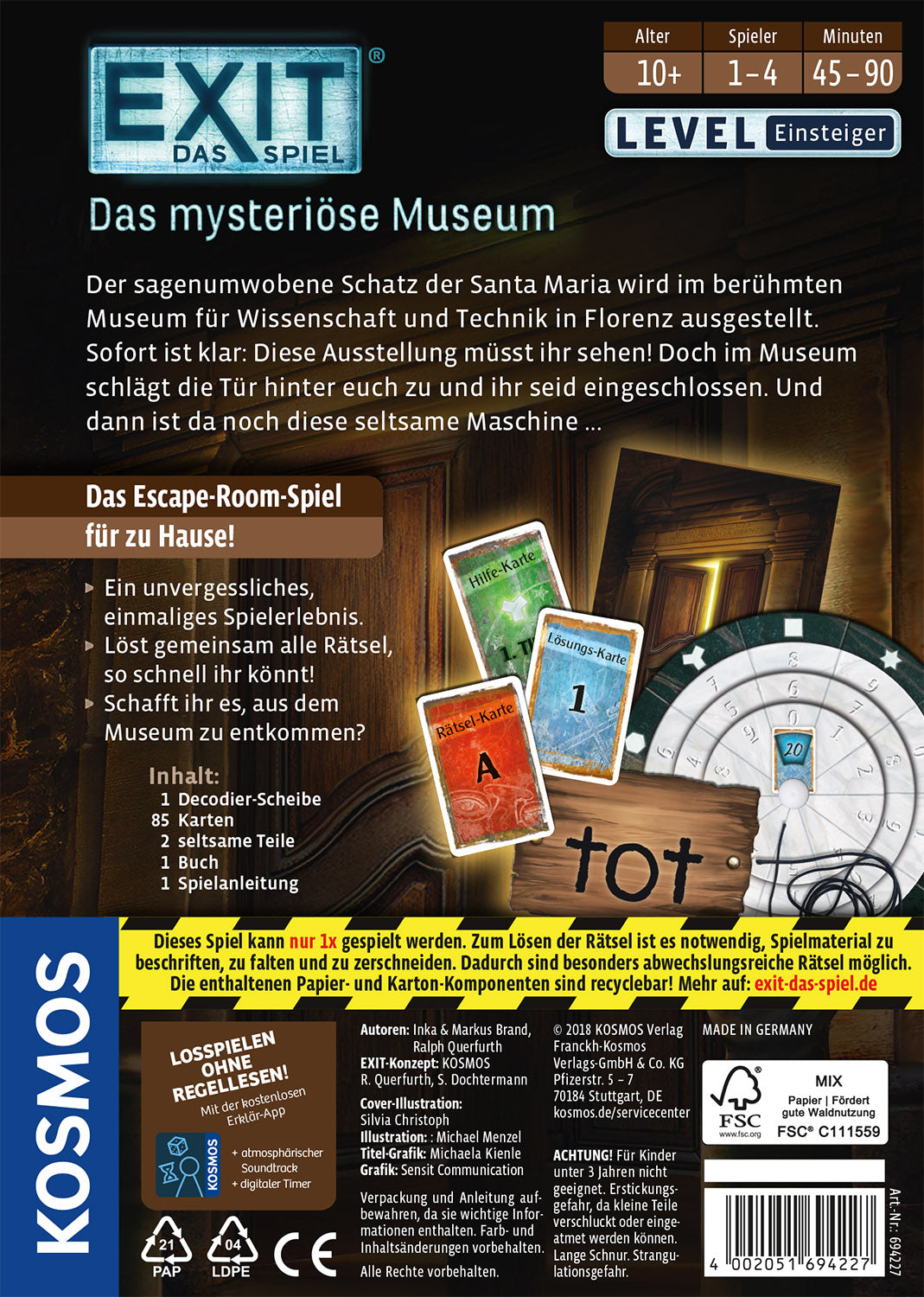 EXIT® - The Game: The Mysterious Museum