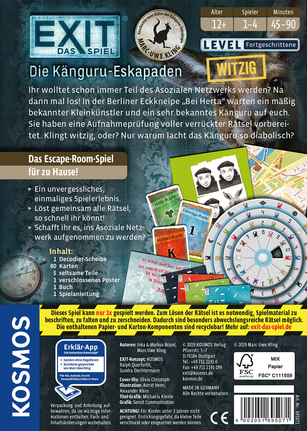 EXIT® - Das Spiel: Die Känguru-Eskapaden