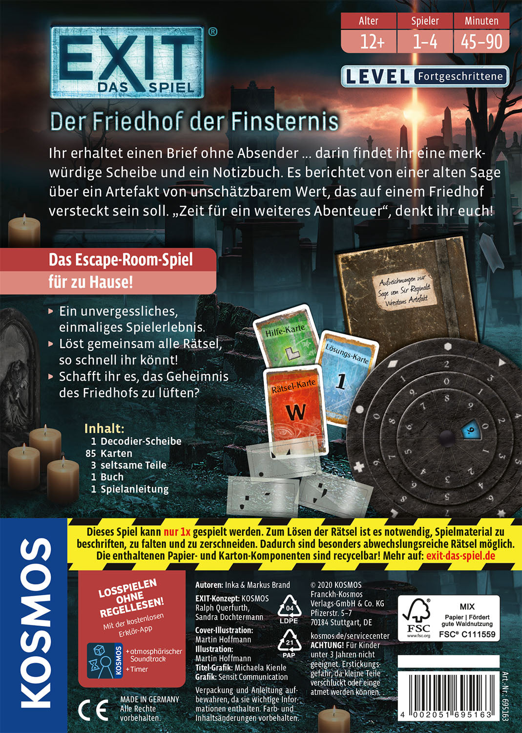 EXIT® - Das Spiel: Der Friedhof der Finsternis