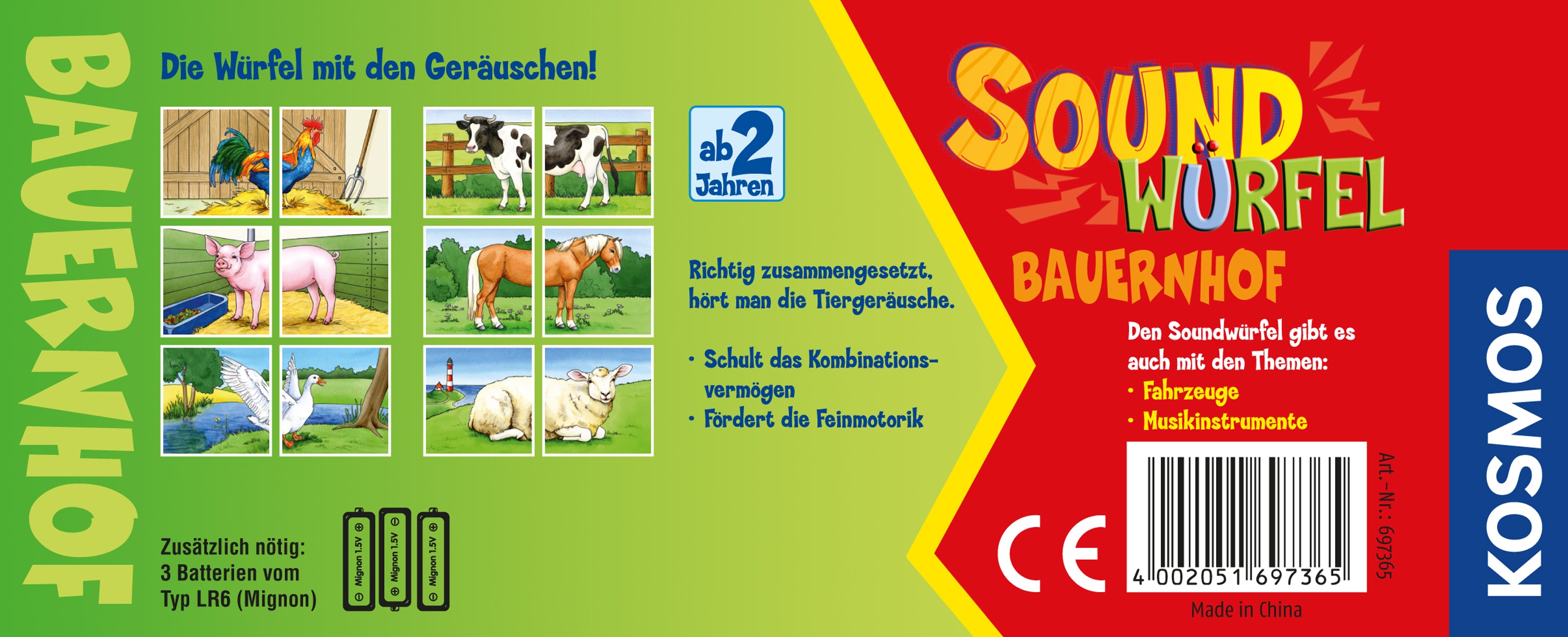 Soundwürfel Bauernhof